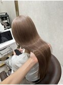 髪質改善グレージュカラーレイヤーカット