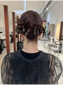 ツインねじねじヘア