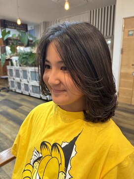 ソンリエ 青竹店(SONRiE) レイヤーボブスタイル