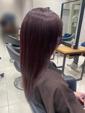 アース 二俣川店(HAIR&MAKE EARTH) ブリーチ×バイオレット