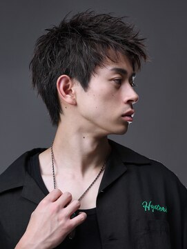 リップス 表参道店(LIPPS) アップバングショート【ツーブロック刈り上げ】