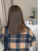 アイル(I'LL)&nbsp;オリーブベージュ/オリーブカラー/ブリーチなしWカラー/髪質改善