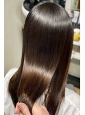 髪質改善ストレート