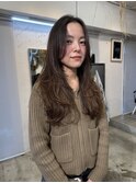 ロングレイヤー ニュアンスカット デザインカット