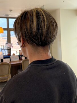 ユーシャンボール(U-CHAMBORD) マッシュショート【寝屋川/髪質改善/白髪ぼかし】