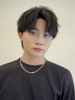 ビューエヒメ(VIEW EHIME) 韓国フェザーショートブルーブラック10代20代30代