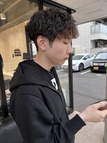 髪屋 紬&nbsp;メンズ/メンズパーマ/メンズカット/波巻きパーマ