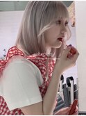 《suu.02》white beige 【sheer color】