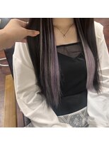 ナスキィ(Naski)&nbsp;パープル×ホワイトインナーカラー