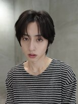 バイフィフス 原宿/表参道(by fifth)&nbsp;原宿フェザーパーマ大人メンズカットセンターパートウルフ30代