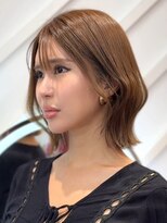 ロンドヴァリー 渋谷店(Lond vallee)&nbsp;伸ばしかけでも大人っぽくくびれボブ