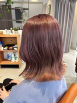 フリック 堺東店(FLICK)&nbsp;ピンクベージュ/ダブルカラー/ブリーチ/堺東