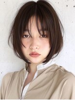 アンドレイ 表参道(andrey) 着物ヘア/ダークアッシュ/ミディアムレイヤーカット/表参道