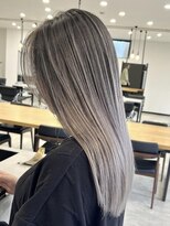 シェイト レイヤーカット 天神(ciate)&nbsp;バレイヤージュ/レイヤーカット/ダブルカラー/ブリーチ/天神