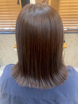 ヘアリゾート粋 トゥジュ 池袋東口店(tujuh) ミディアムボブ/艶髪/透明感ナチュラルブラウン/レイヤーカット