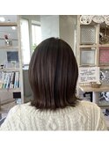 イメチェン/ピンクベージュ/アンブレラカラー/前髪/摂津本山