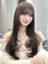 グローアイヴィ 大宮(GLROW IVY) ▼ワンホンレイヤーロングレイヤーふんわりカット