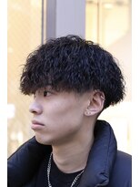 リスター(ReStar)&nbsp;心斎橋ツイストスパイラルパーマ波巻きフェザーマッシュ