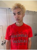 ハイトーン×スパイキーショート