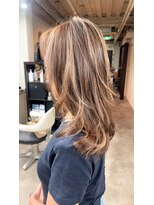 ルーツ ヘア デザイン(roots hair design)&nbsp;四ツ橋美容室★roots★ハイライト★レイヤー★白髪ぼかし
