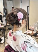 リボンカチモリ/タイトカチモリ/カチモリ/お呼ばれヘアセット