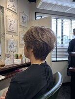 オプ アート(Op Art)&nbsp;エアリー束感ショート