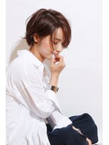 ラウンジ モリオ イケブクロ(Lounge MORIO Ikebukuro) 【morio池袋】大人気 横顔美人の小顔前下がりショート