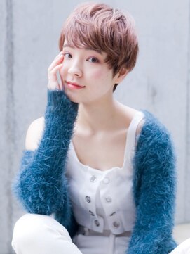 ロジッタ(ROJITHA) ラベンダーピンク×マッシュショート