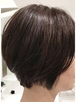 リラックスヘアーサロン ワッカ(Relax Hair Salon WAKKA) 前下がりボブ