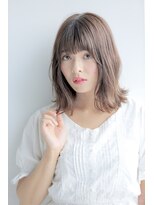 ヘアーサロンデフォーエバー(hairsalon de Forever) 「Forever 本店」南 ヴェールウェーブ×ミルクティカラー