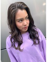 《New-Line 代表YUTAKA》春__ココアベージュ×ロング 髪質改善