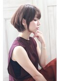 【roijir 表参道】大人耳掛けボブ×丸みシルエット
