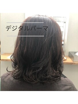 マイン ヘアー クリニック(main hair Clinic) コテ巻き風デジタルパーマ
