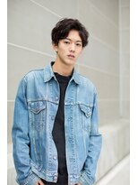 スタジオ 渋谷 原宿(Stujio)&nbsp;自然なアップバングスタイル【Stujio】