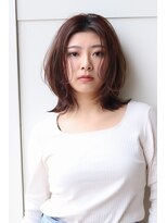 ビーワールド(B WORLD)&nbsp;センターパートの波ウェーブがかわいい！外国人風ルーズなセット