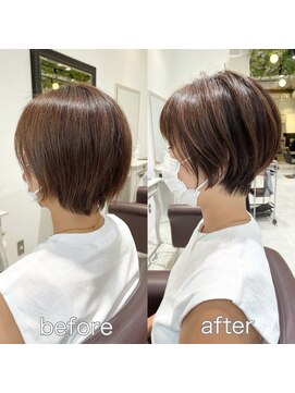 アンサム 三軒茶屋(UNSOME) １センチのカットで変わるショートボブ/豊岡