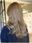 ベージュカラー/ハイライトカラー/レイヤー/くびれレイヤー/調布