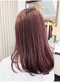 ツヤ髪で愛されヘア＊ピンクブラウン＊