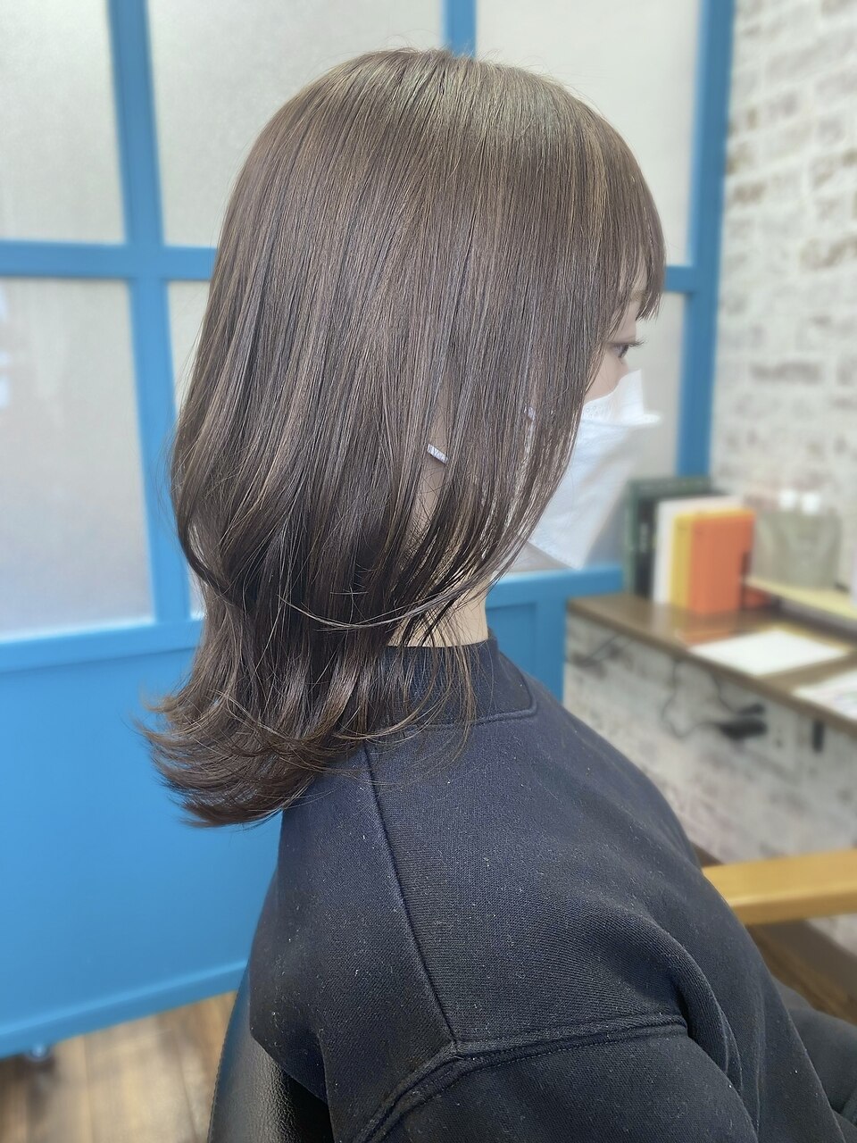 【リピート率No.1】【西村限定】ナノバブル＋髪質改善カラーカット \9900