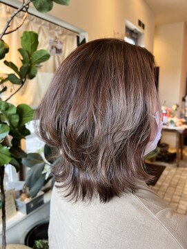ブランシェ ヘアデザイン(BLANCHE hair design) くびれミディアム
