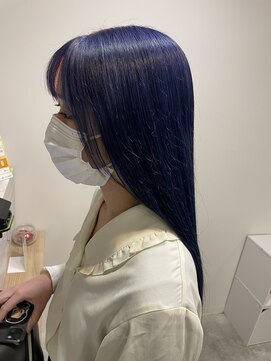 シェノン 武庫之荘(CHAINON) ネイビーブルーカラー/ビタミンカラー/くびれヘア