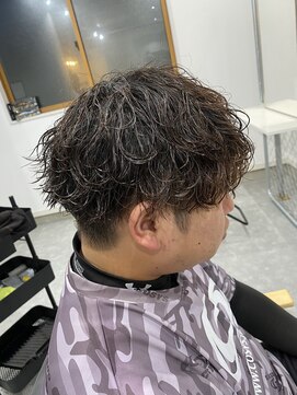 フゥ 宇都宮(FeU) マッシュ×波巻パーマ