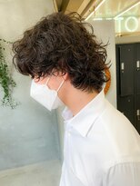 テトヘアー(teto hair) ウルフカット、ウルフパーマ、メンズロング、メンズパーマ