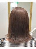 ★ナチュラル縮毛矯正★切りっぱなし★外ハネ★
