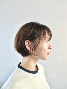 ヘアスペース クレール(hair space clair) 【clair 清水恭平】20代30代40代横顔美人ショート