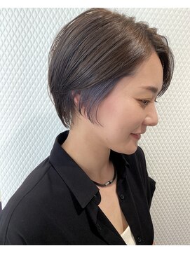 サロンドフィール 永山店(Salon de feel) #ショートグラ#インナーカラー#ハイライト#グレージュ