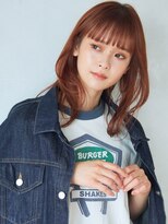 フルールバイリトル 新宿(FLEUR by little)&nbsp;ぷつっとバングのミディーレイヤー