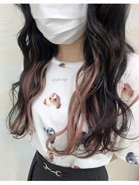 アンククロス 表参道(ANKH CROSS) エクステで作るインナーカラー