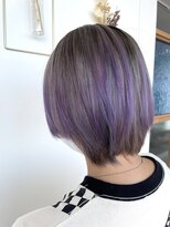 ヘアーディア みどり店(Hair...DiA)&nbsp;シルバーグレージュ～パープル