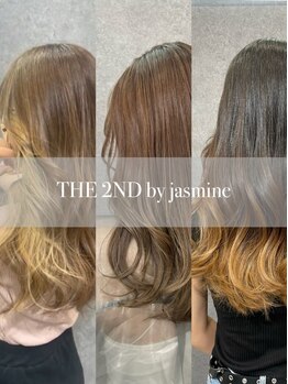 ザセカンドバイジャスミン(THE 2ND by JASMINE)の写真/透明感のあるカラーや外国人風カラーまで幅広く対応◎髪に優しい薬剤でダメージレスに理想の色味♪